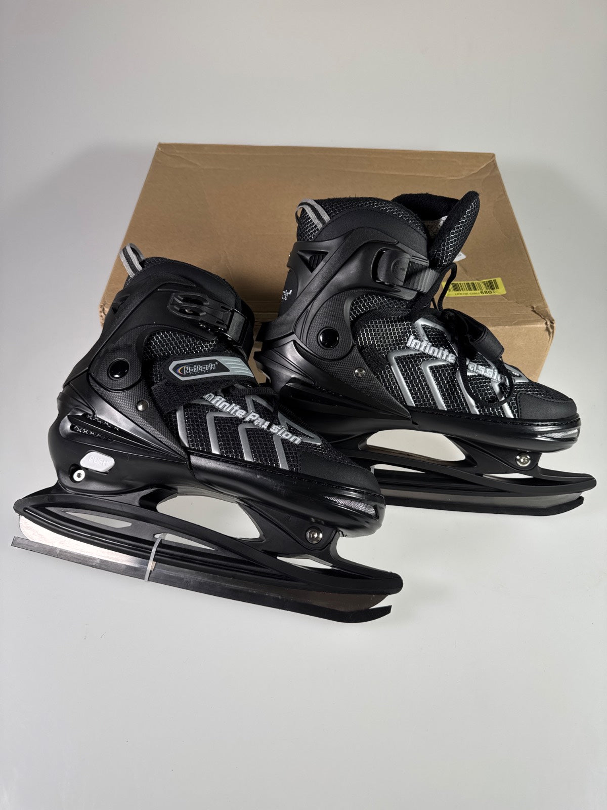Nattork Verstellbare Eishockey-Schlittschuhe EU42-45 #10950