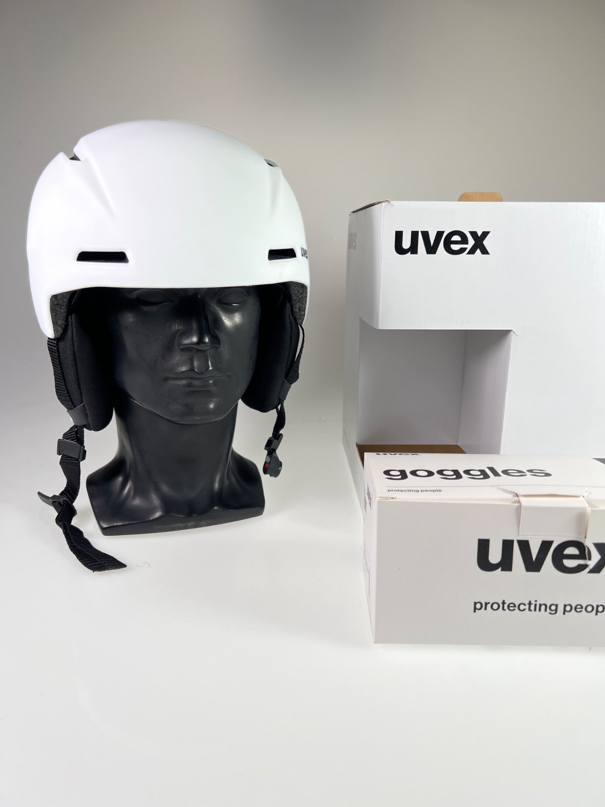 Uvex Viti Set Skihelm - Größe 54-58cm #10480