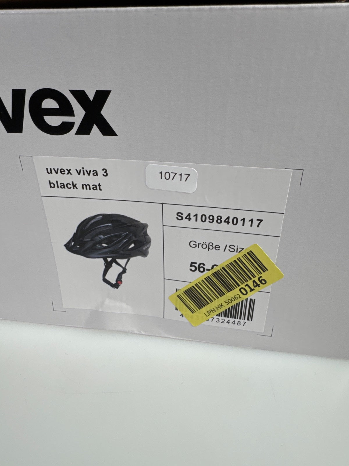 Uvex Viva 3 Fahrradhelm - Größe 56-62cm #10717