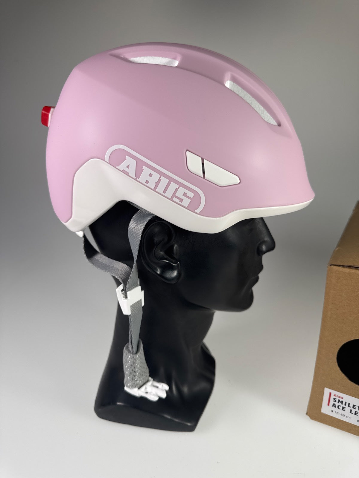 ABUS Smiley 3.0 ACE LED Fahrradhelm - Größe 45-50cm #10655