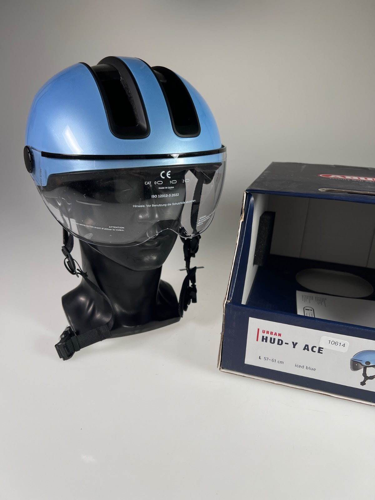 ABUS HUD-Y ACE Fahrradhelm - Größe 57-61cm #10614