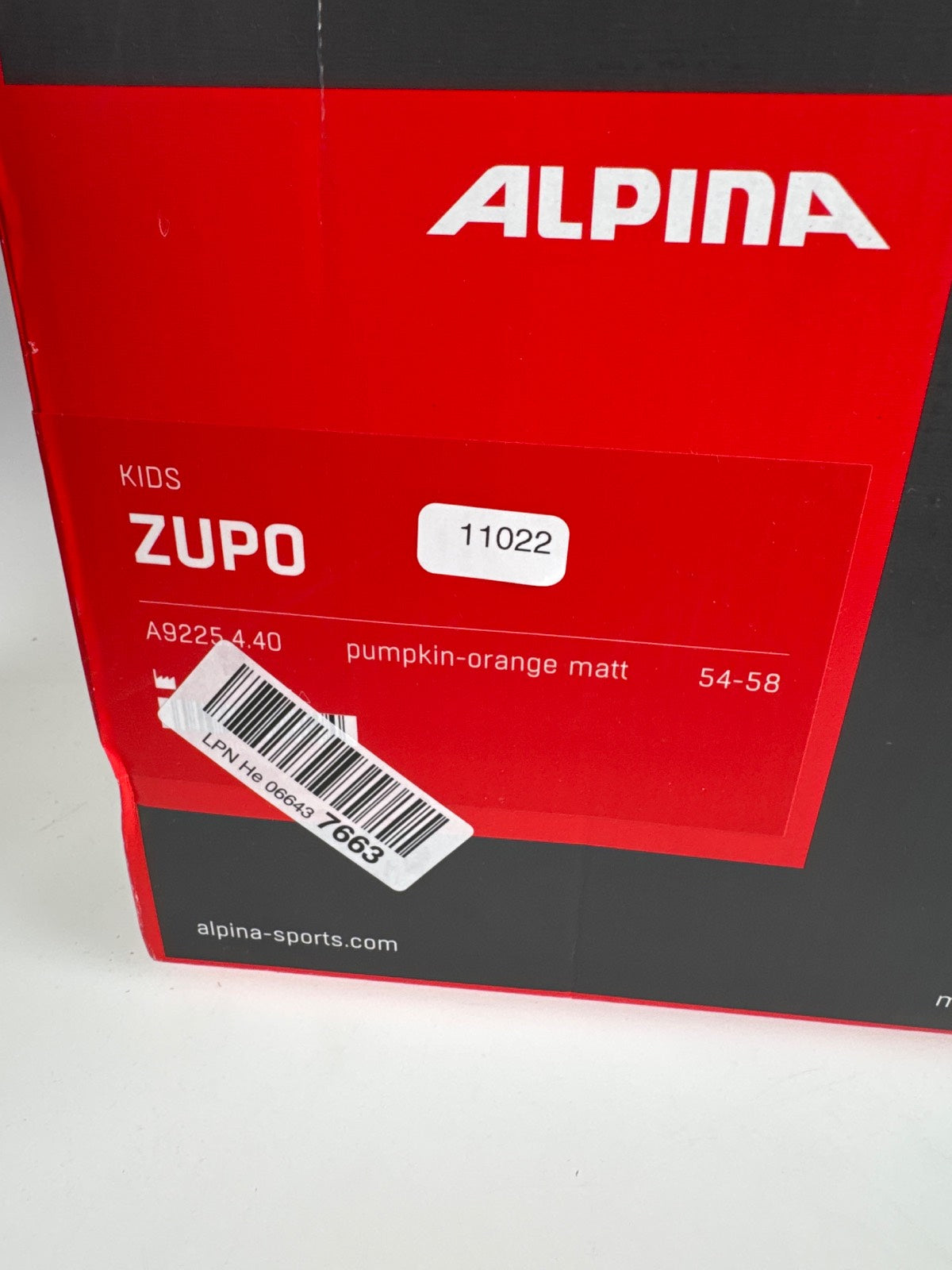ALPINA Zupo Skihelm - Größe 54-58cm #11022