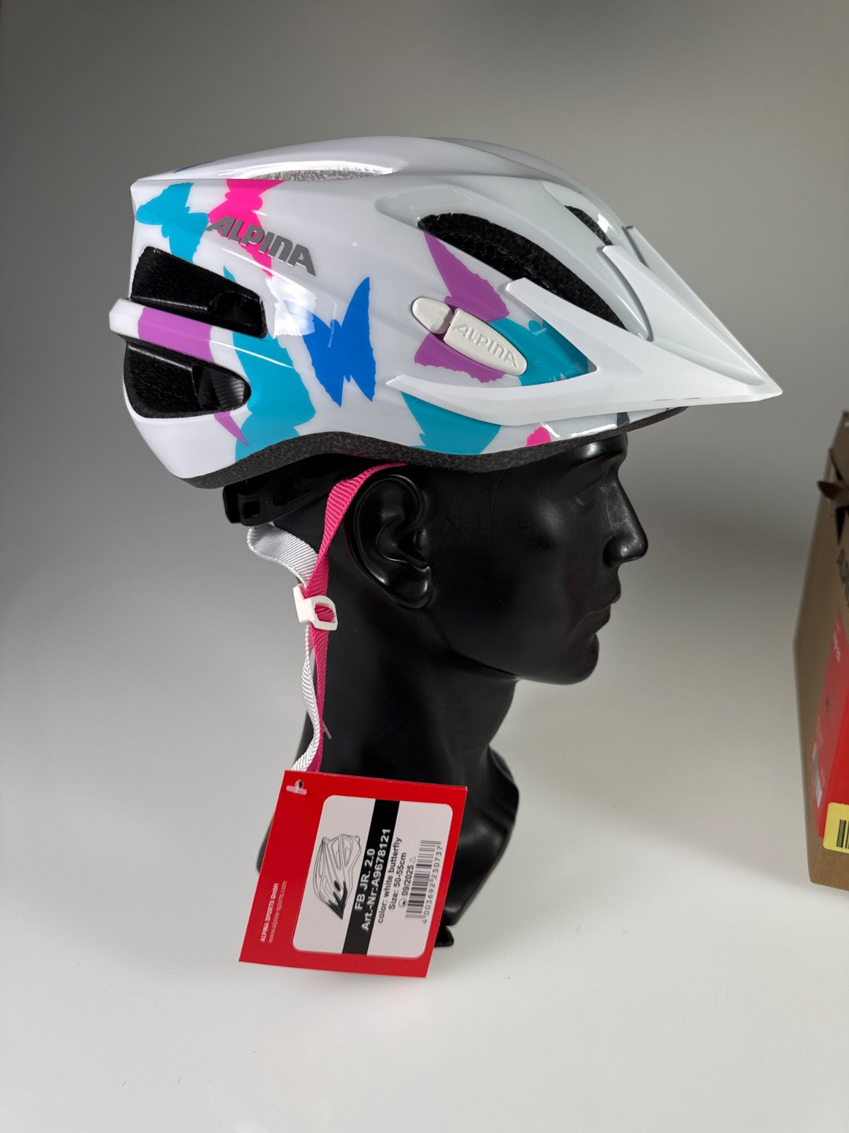 Alpina FB 2.0 Jr. Fahrradhelm - Größe 50-55cm #10673