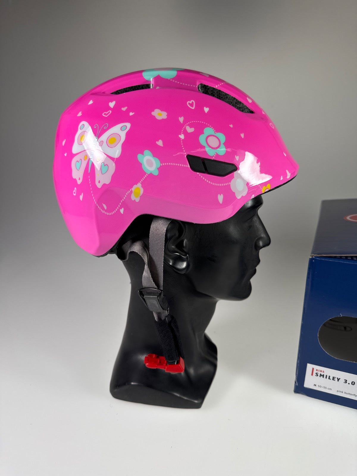 ABUS Smiley 3.0 Fahrradhelm - Größe 50-55cm #10689
