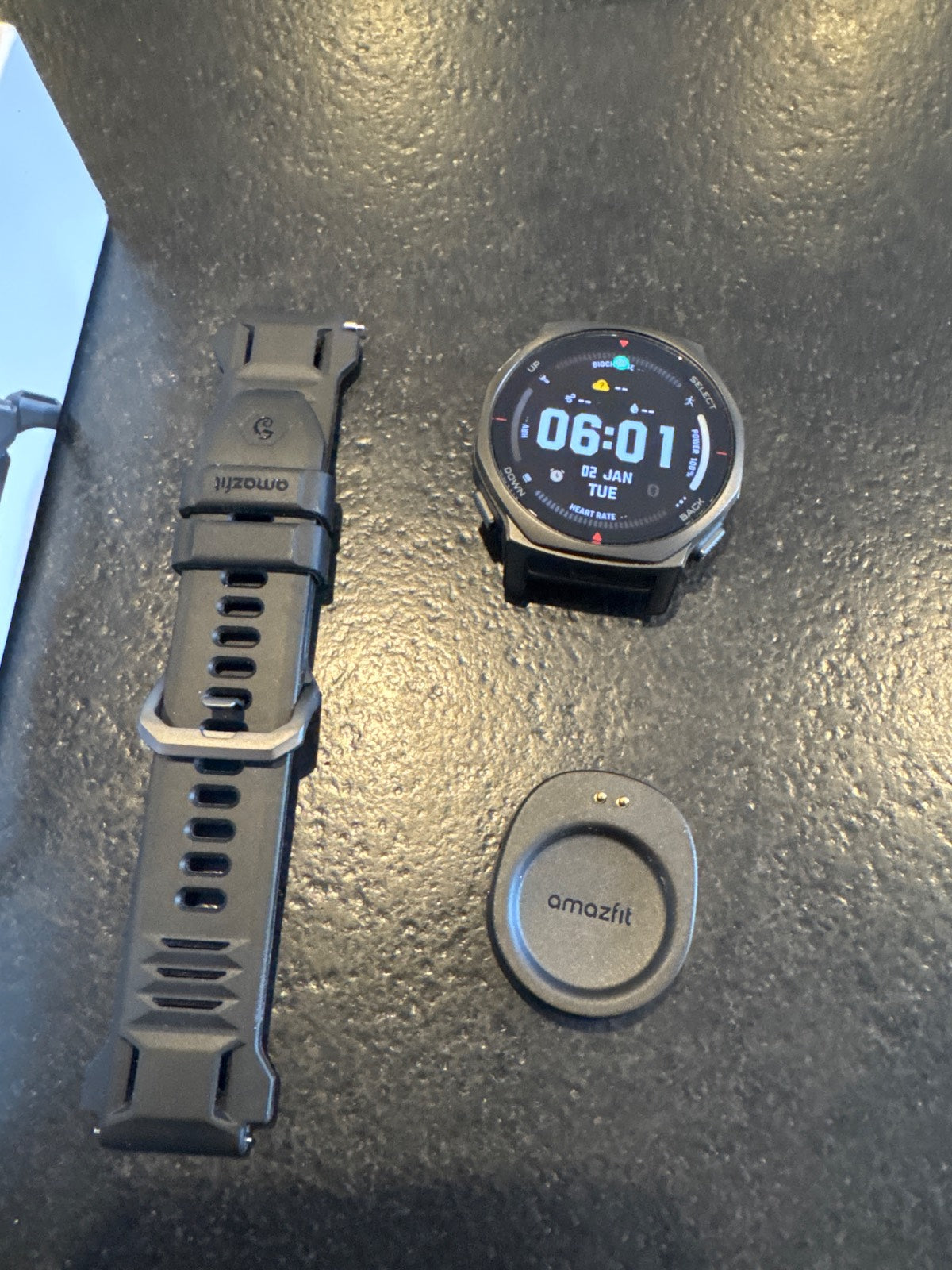 Amazfit T-Rex 3 Pro Outdoor Smartwatch 44mm - Black #10067