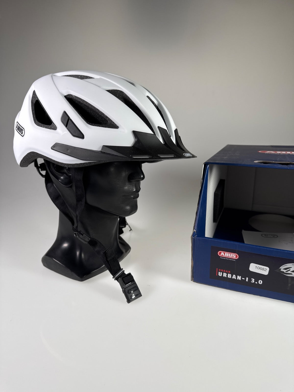 ABUS Urban-I 3.0 Fahrradhelm - Größe 61-65cm #10682