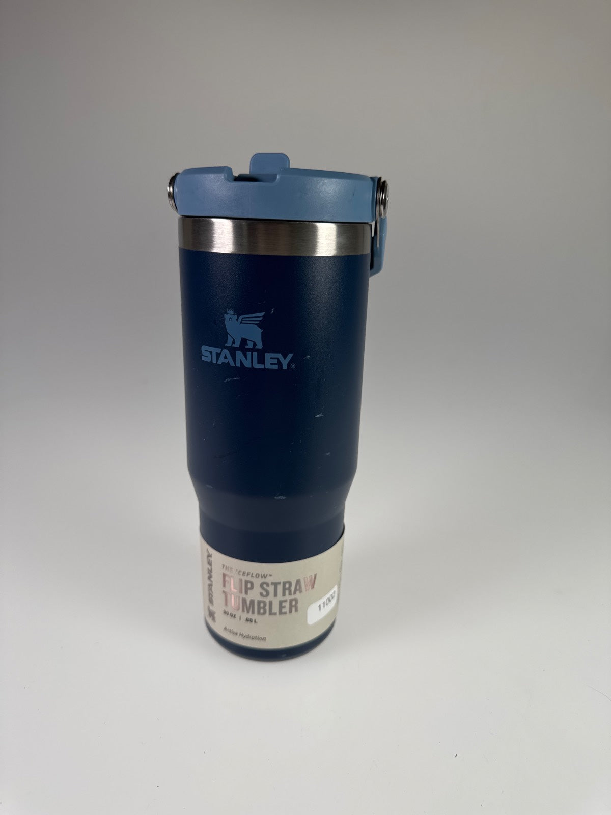 Stanley Flip Straw Tumbler Trinkflasche 0,88L - Navy #11002