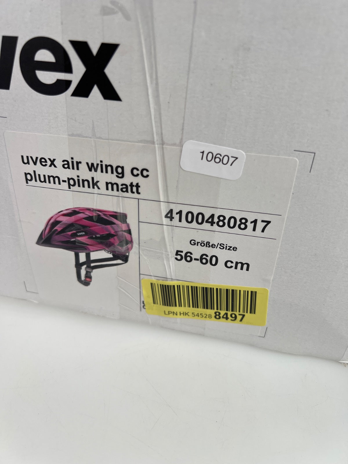 uvex Air Wing cc Fahrradhelm - Größe 56-60cm #10607