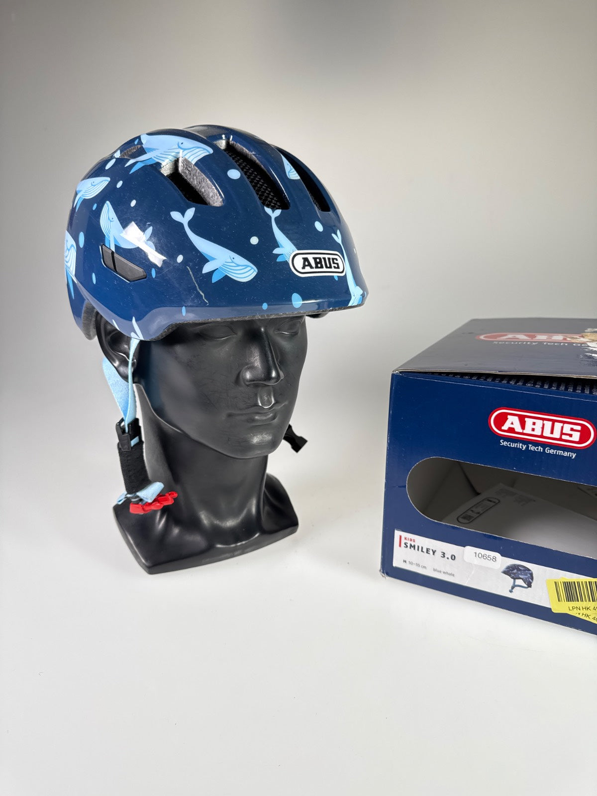 ABUS Smiley 3.0 Fahrradhelm - Größe 50-55cm #10658