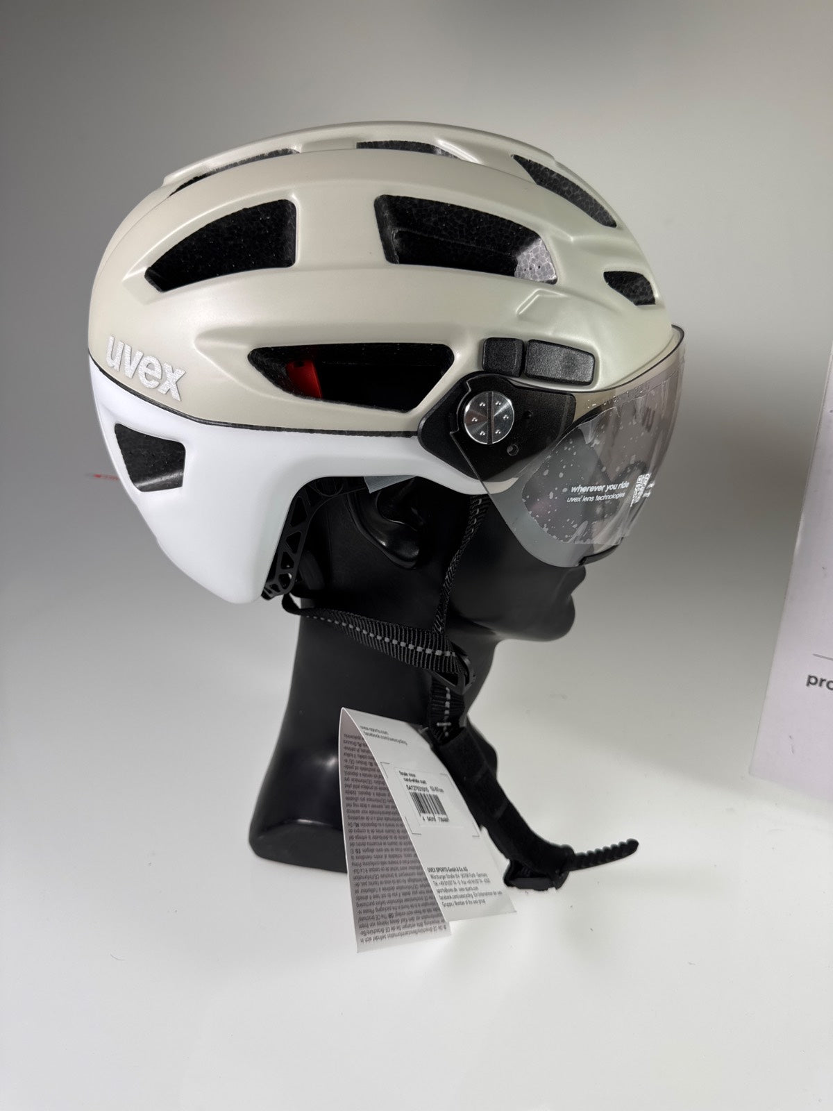 uvex Finale Visor Fahrradhelm - Größe 52-57cm #10857
