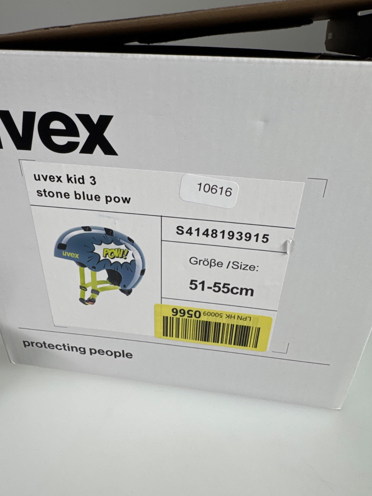 uvex Kid 3 Fahrradhelm - Größe 51-55cm #10616