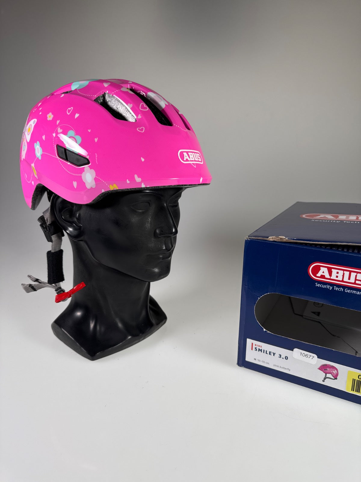 ABUS Smiley 3.0 Fahrradhelm - Größe 50-55cm #10677