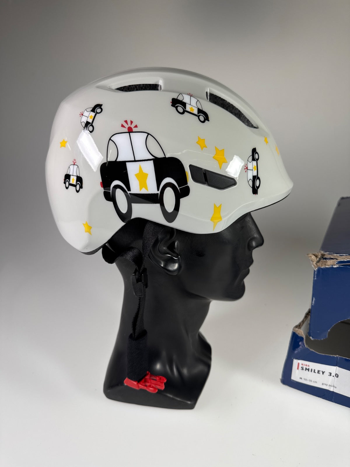 ABUS Smiley 3.0 Fahrradhelm - Größe 50-55cm #10743