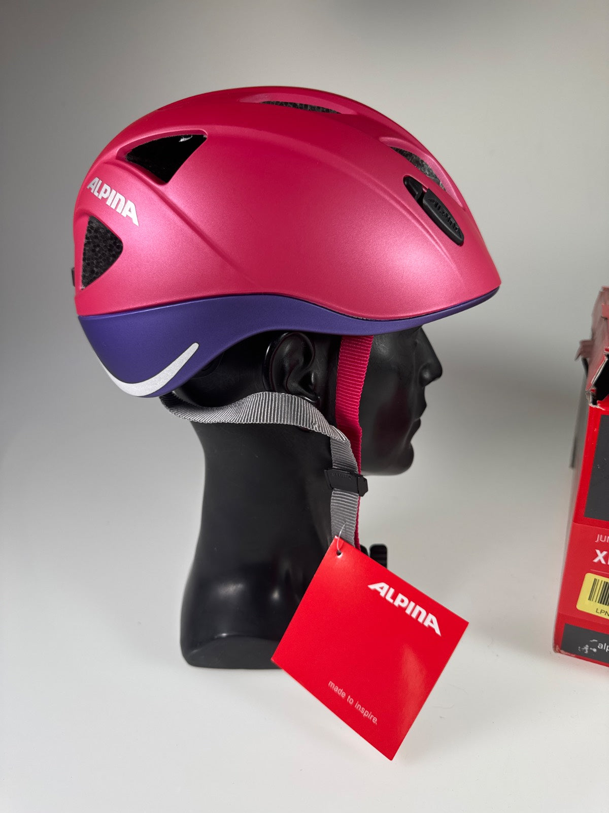 ALPINA XIMO L.E. Fahrradhelm - Größe 47-51cm #10845