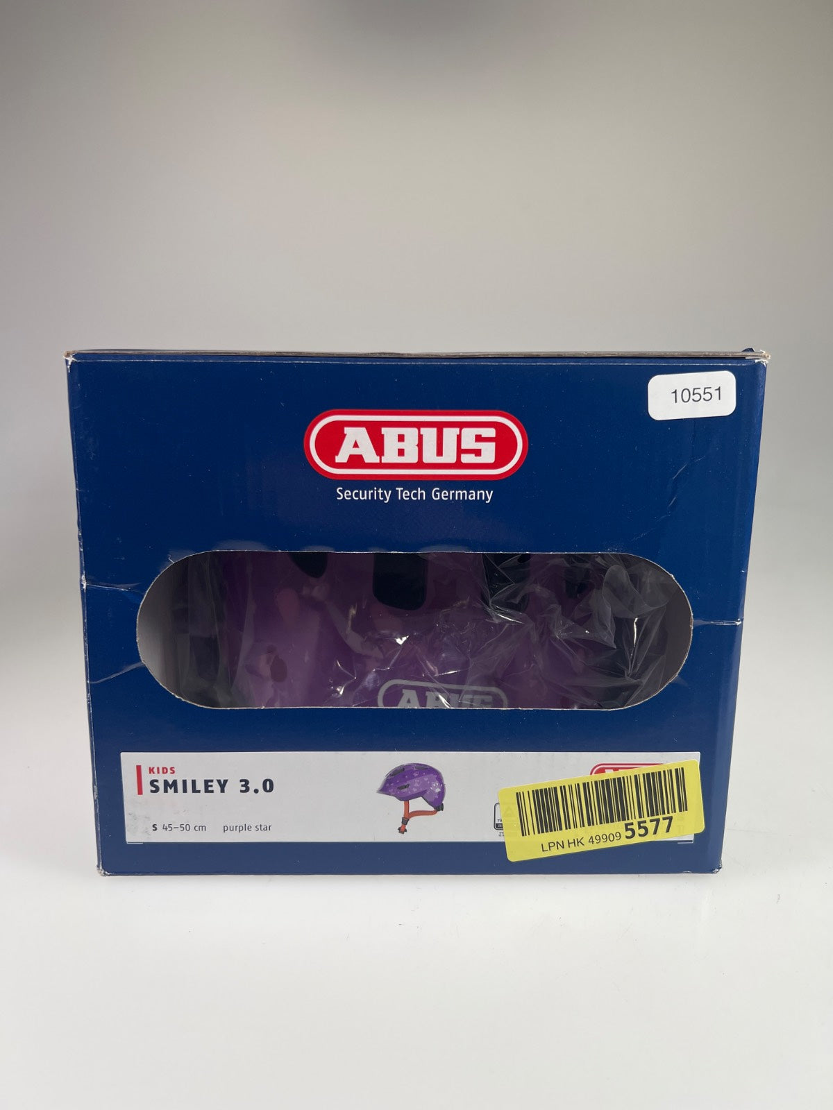 ABUS Smiley 3.0 Fahrradhelm - Größe 45-50cm #10551