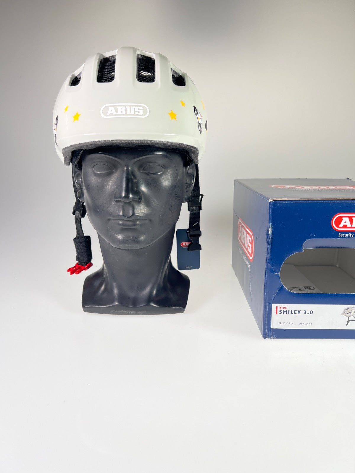 ABUS Smiley 3.0 Fahrradhelm - Größe 50-55cm #10449