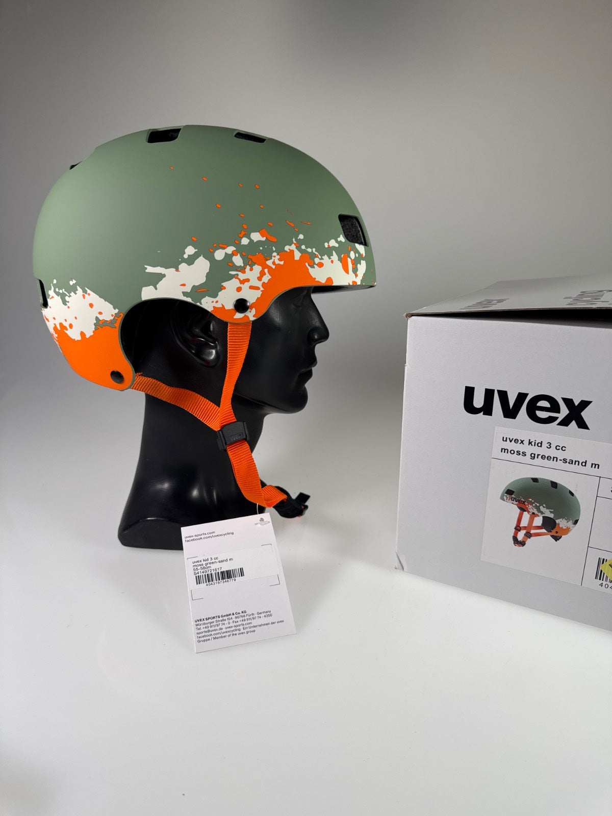 uvex Kid 3 cc Fahrradhelm - Größe 55-58cm #10706