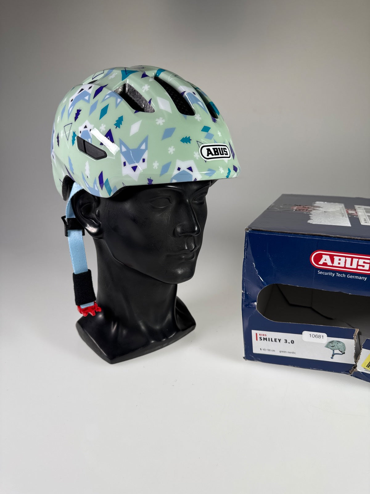 ABUS Smiley 3.0 Fahrradhelm - Größe 45-50cm #10681
