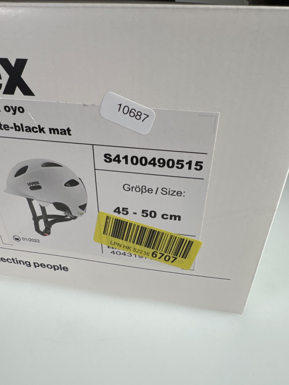 uvex Oyo Fahrradhelm - Größe 45-50cm #10687