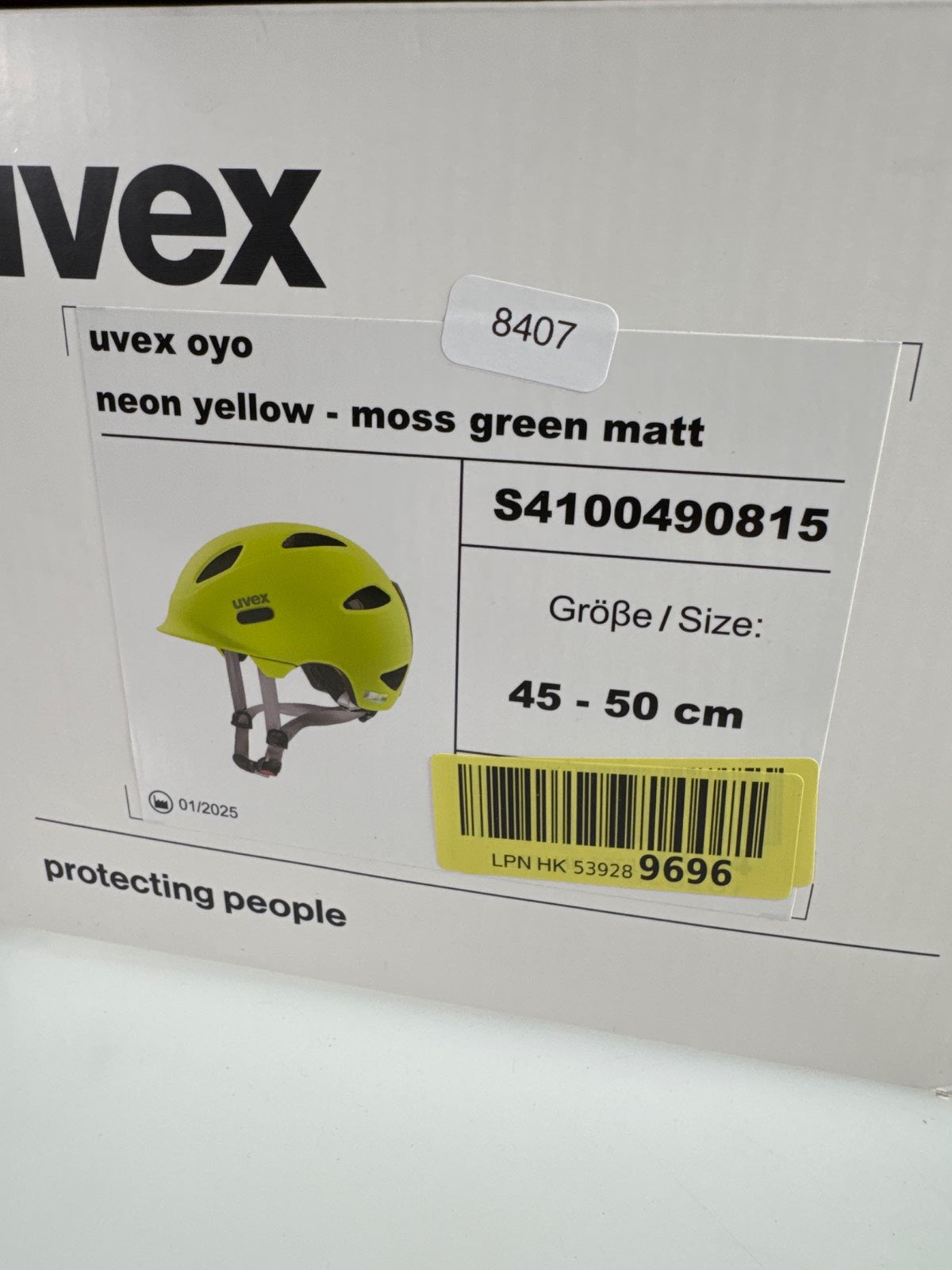 uvex Oyo Fahrradhelm - Größe 45-50cm #8407
