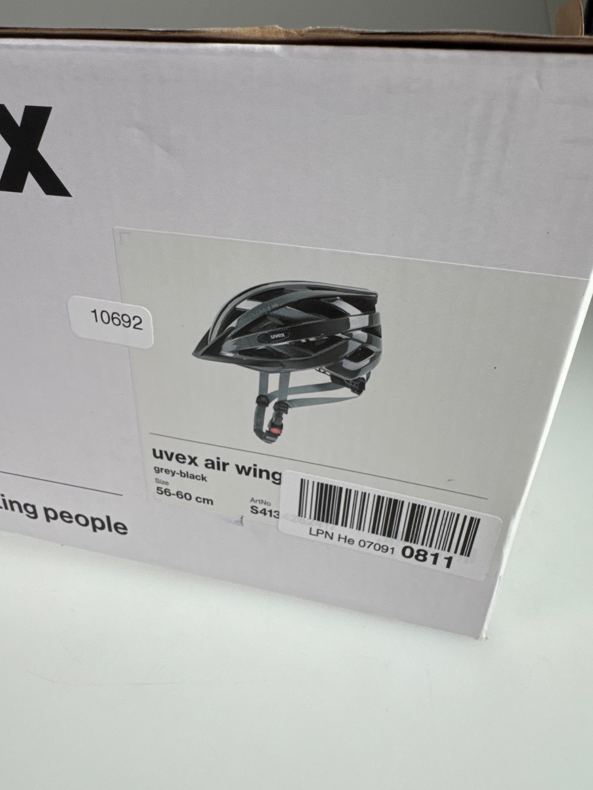 uvex Air Wing Fahrradhelm - Größe 56-60cm #10692
