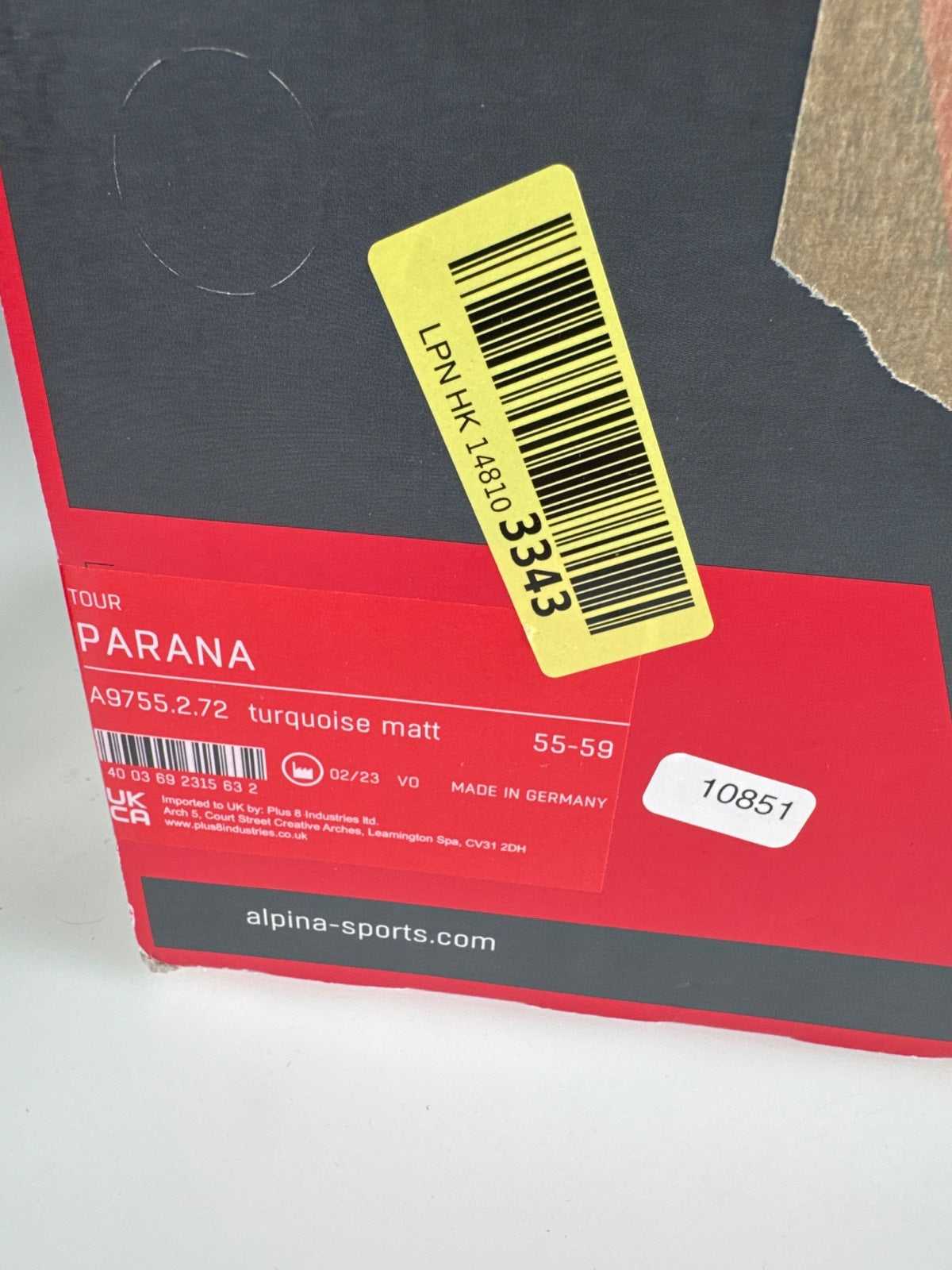 ALPINA Parana Fahrradhelm - Größe 55-59cm #10851