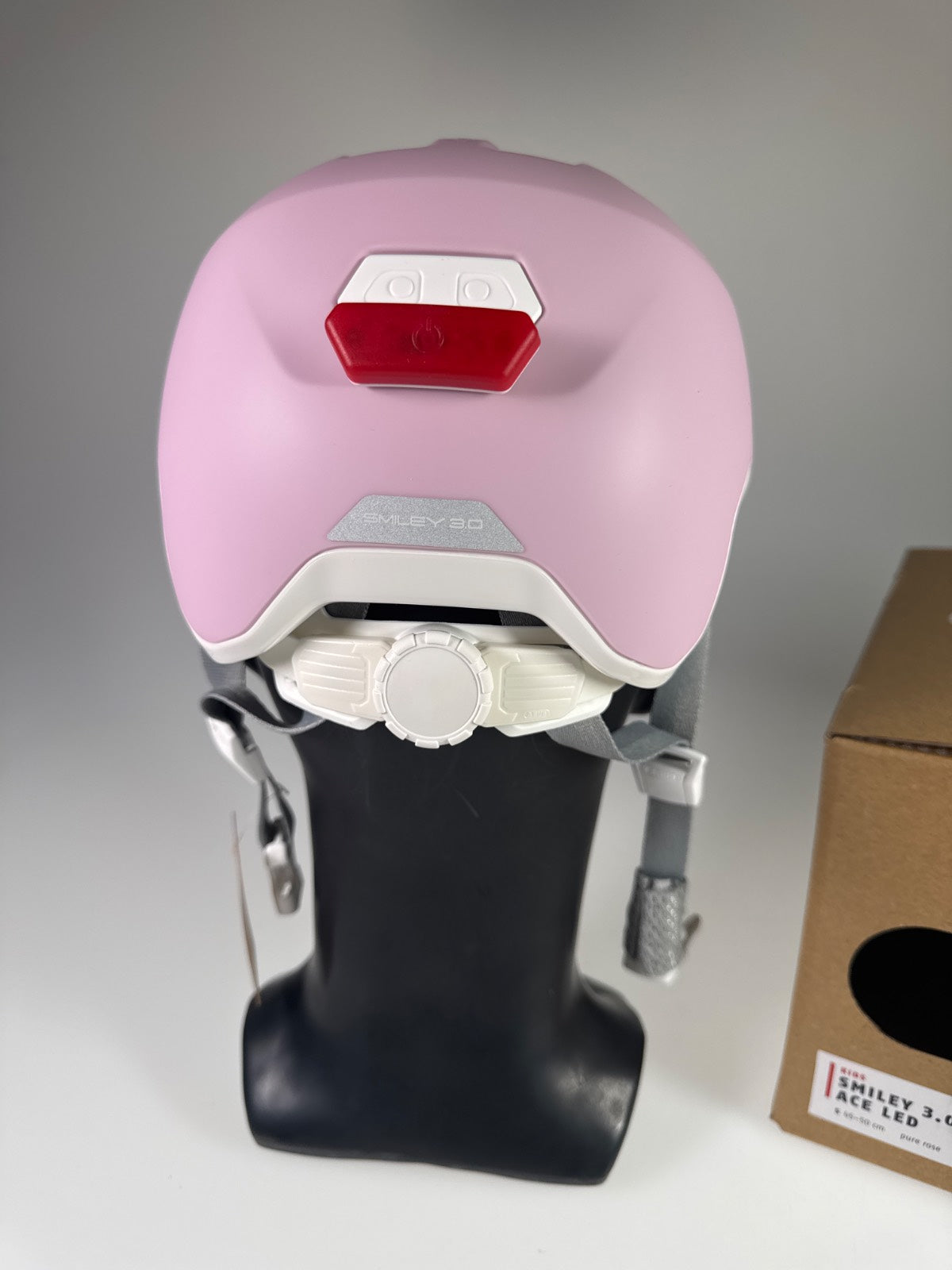ABUS Smiley 3.0 ACE LED Fahrradhelm - Größe 45-50cm #10655