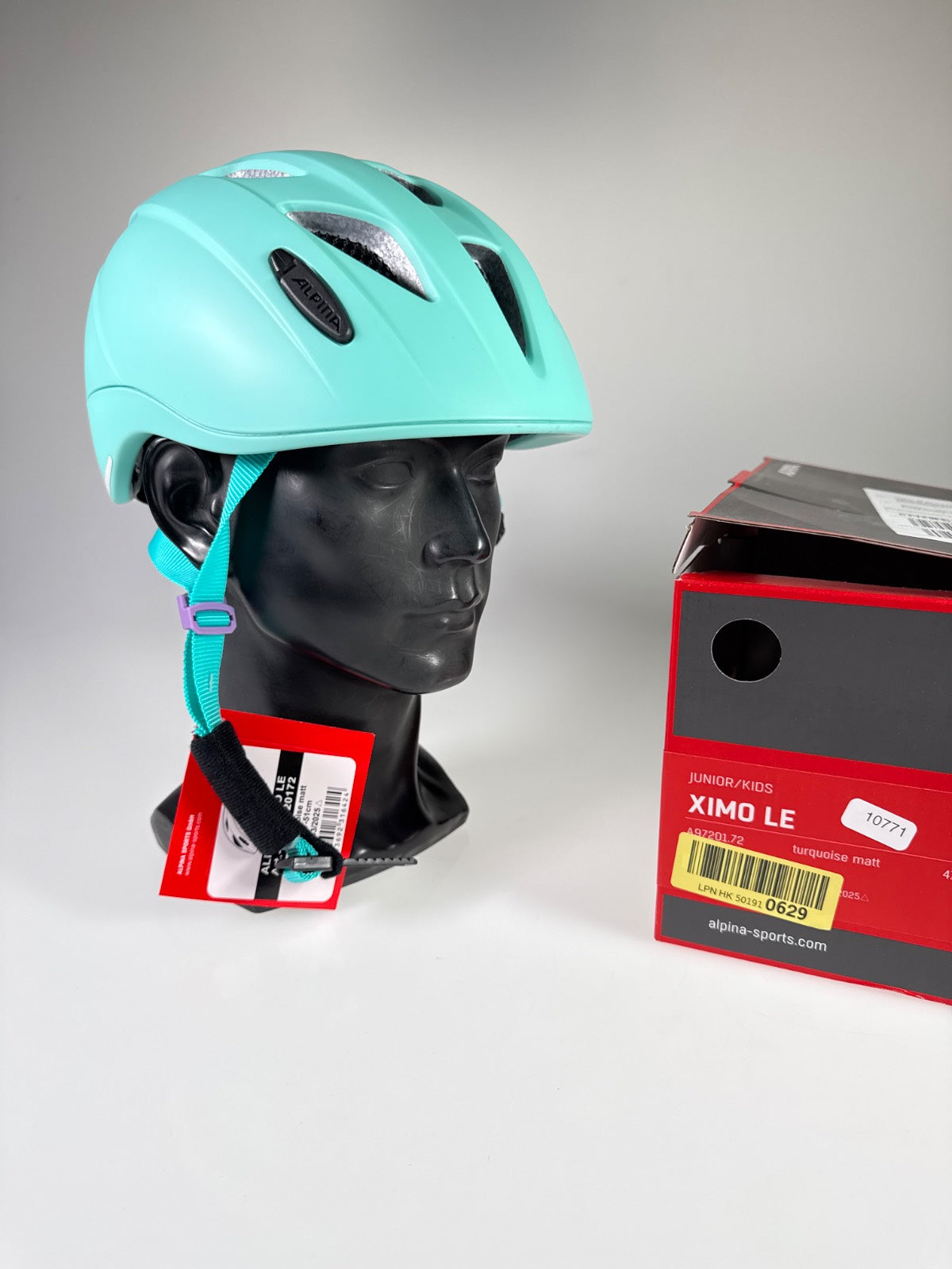 ALPINA Ximo L.E. Fahrradhelm - Größe 47-51cm #10771