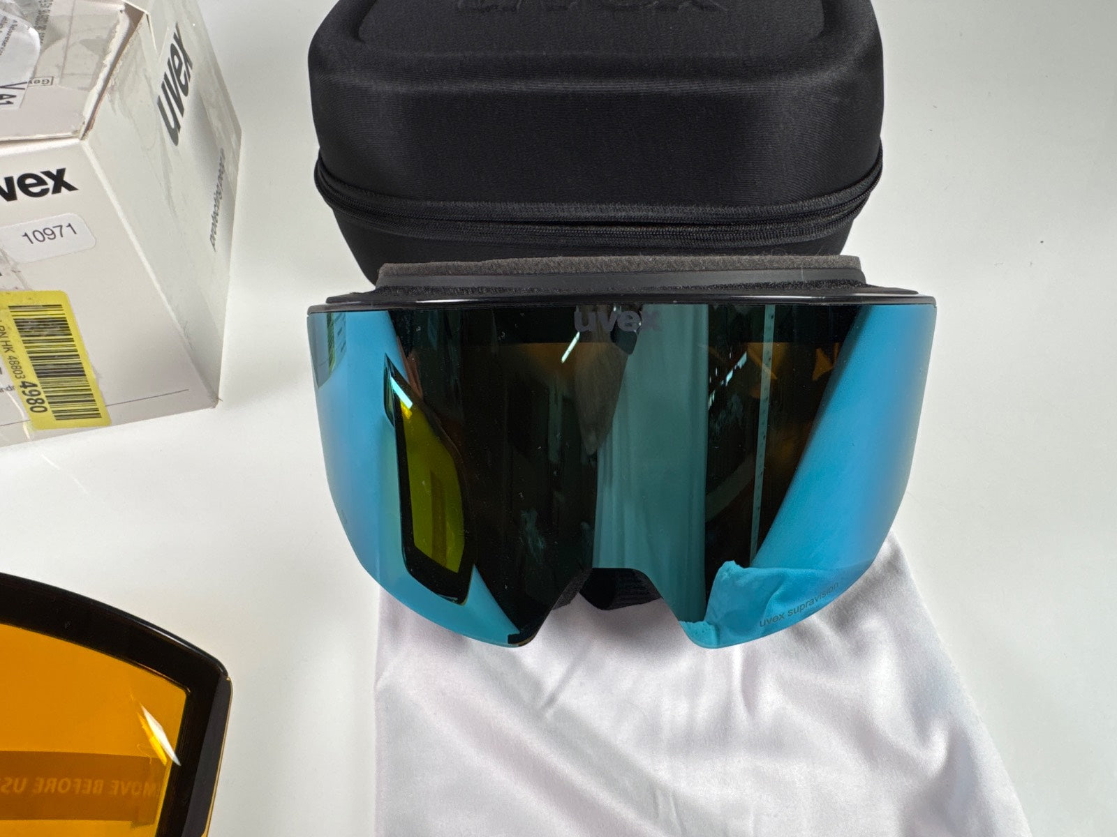 uvex Lace Attact Skibrille - Wechselglas Magnet, Anti-Fog #10971