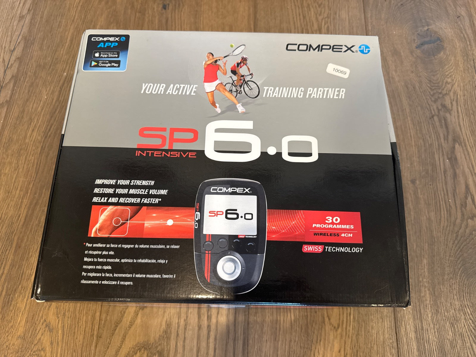 Compex SP 6.0 Muskelstimulator - Schwarz #10069