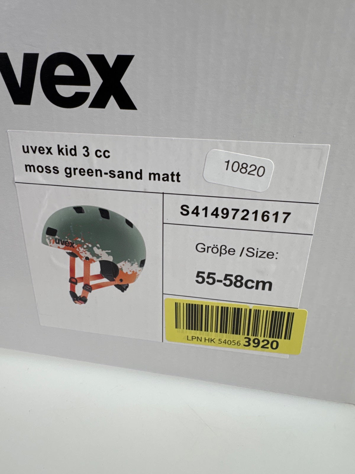 uvex Kid 3 cc Fahrradhelm - Größe 55-58cm #10828