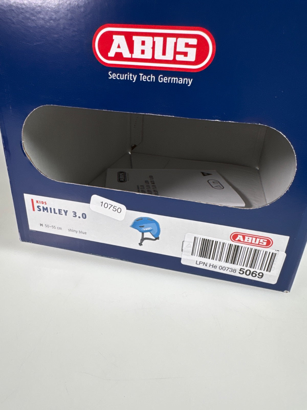 ABUS Smiley 3.0 Fahrradhelm - Größe 50-55cm #10750