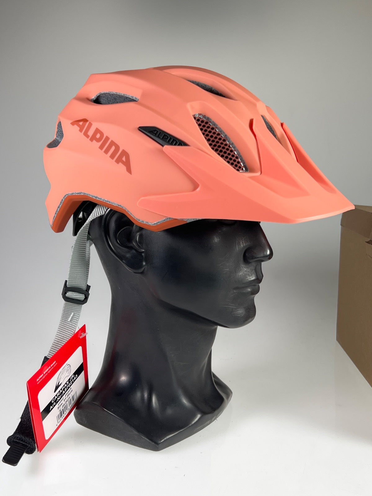 Alpina Carapax Junior Fahrradhelm - Größe 51-56cm #10602