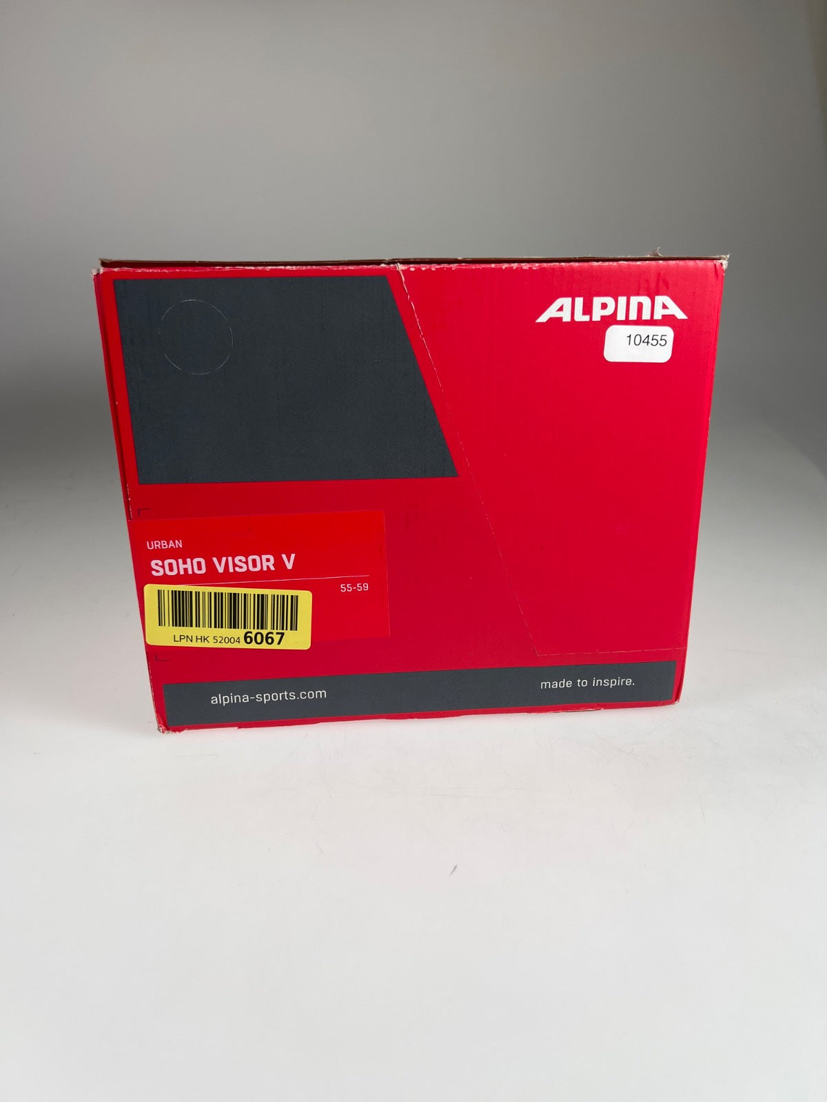Alpina Soho Visor V Fahrradhelm - Größe 55-59cm #10455