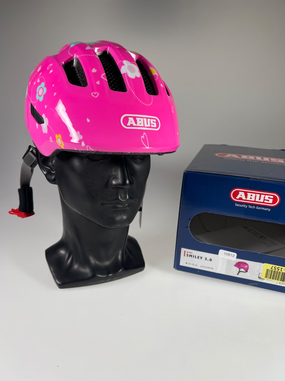 ABUS Smiley 3.0 Fahrradhelm - Größe 50-55cm #10612