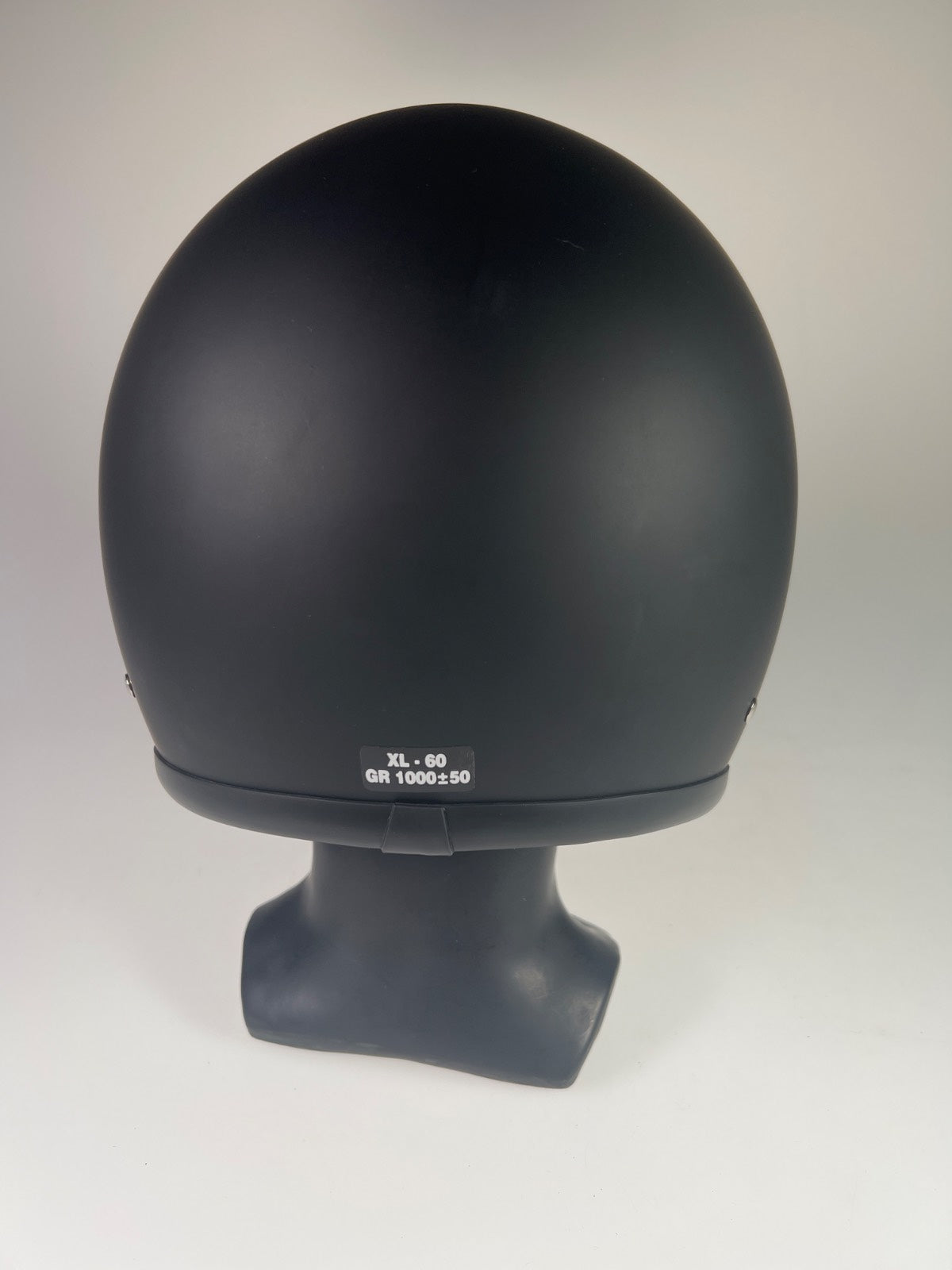 DMD ECE 22.06 Retro Jethelm Matt Schwarz - Größe 60cm #10381