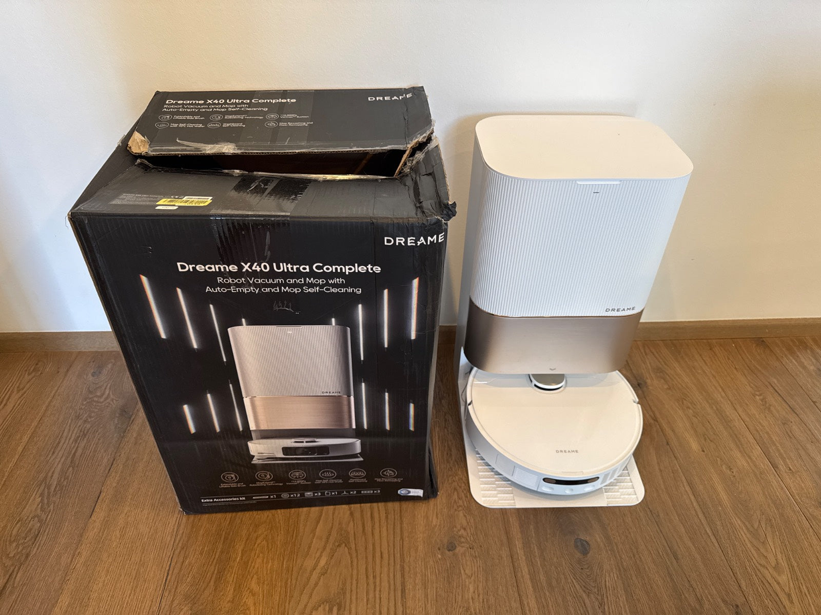 dreame X40 Ultra Complete Saugroboter mit Wischfunktion #10076