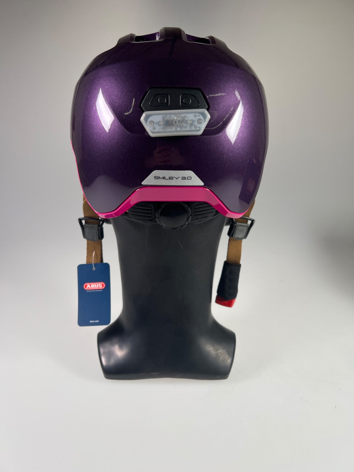 ABUS Smiley 3.0 Ace LED Fahrradhelm - Größe 45-50cm #10516