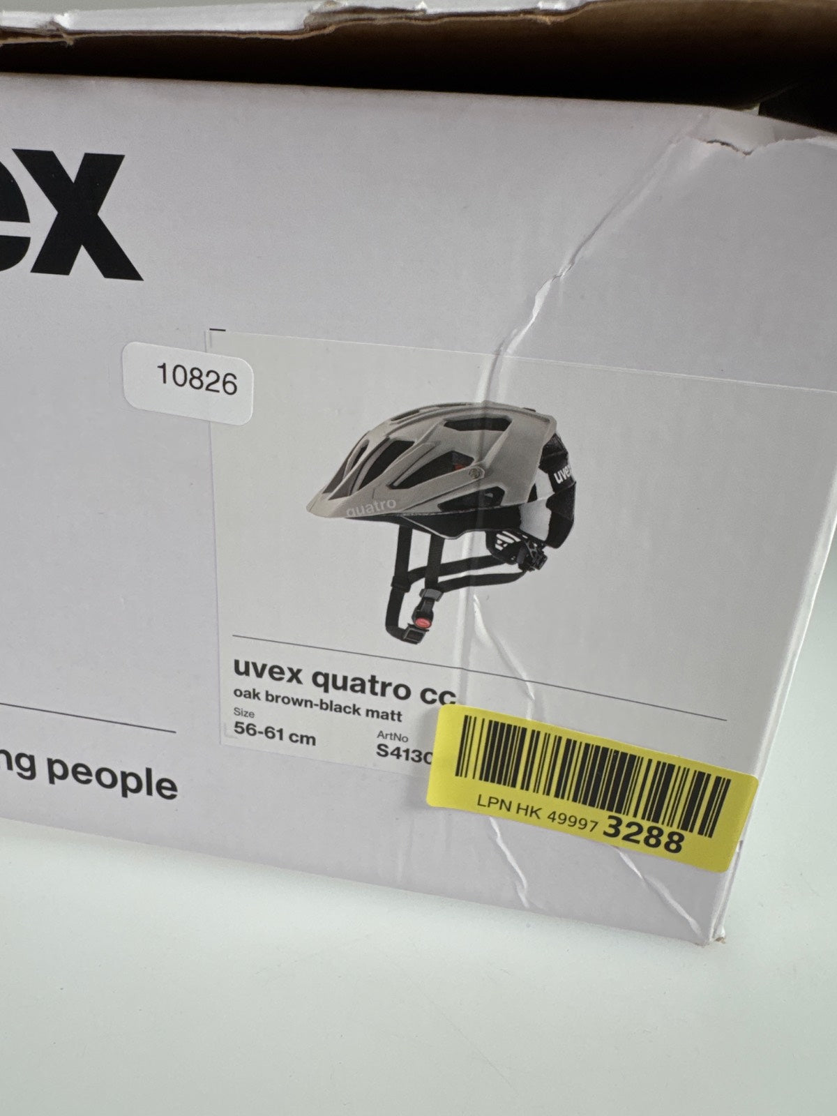 uvex Quatro cc Fahrradhelm - Größe 56-61cm #10826