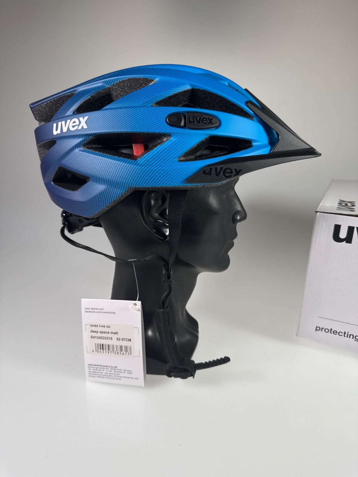 uvex I-VO CC Fahrradhelm - Größe 52-57cm #10846
