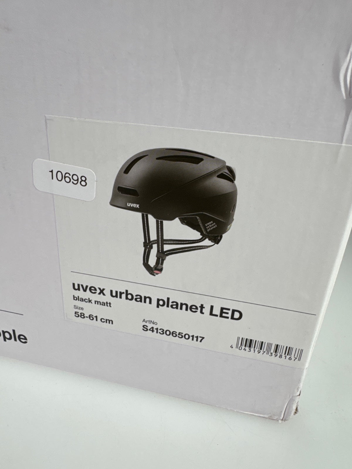 uvex urban Planet LED Fahrradhelm - Größe 58-61cm #10698