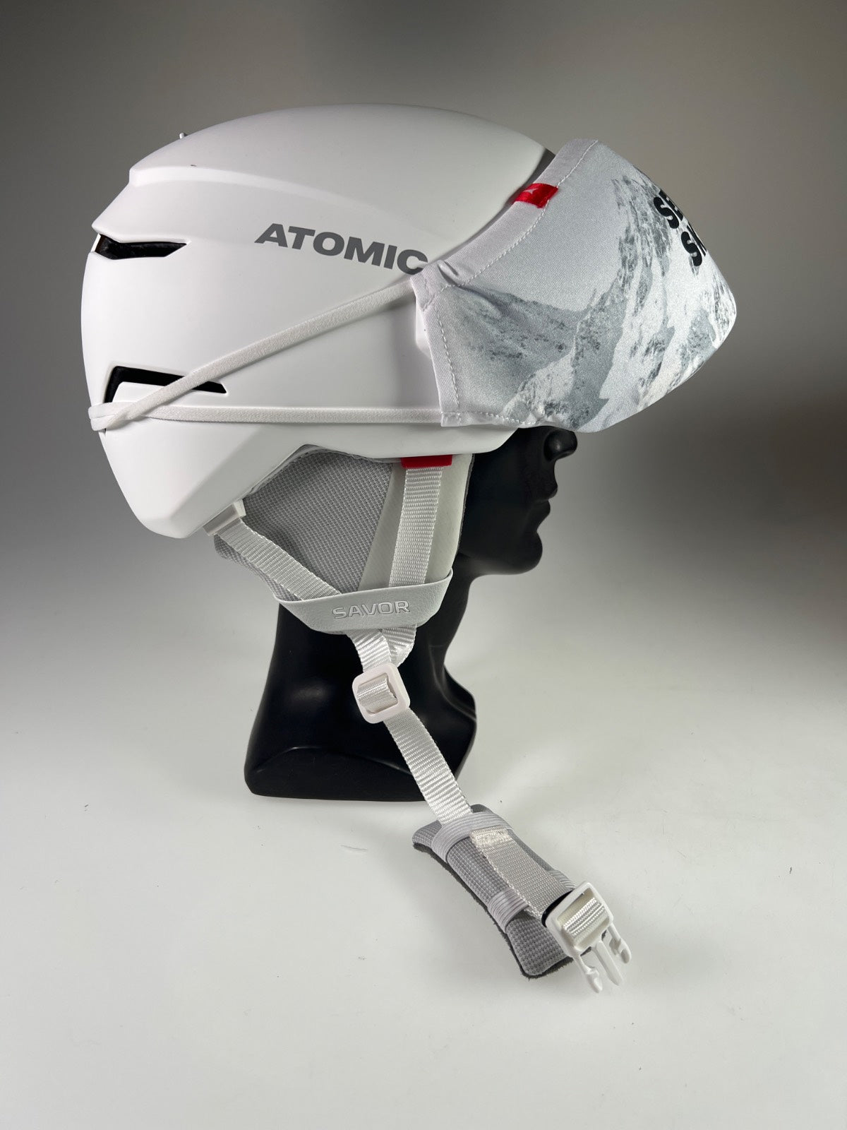 Atomic Savor Visor Stereo Skihelm - Größe 59-63cm #10424