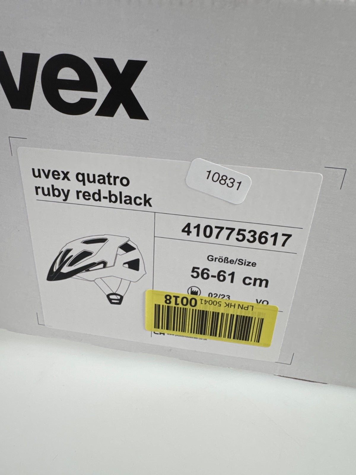uvex Quatro Fahrradhelm - Größe 56-61cm #10831