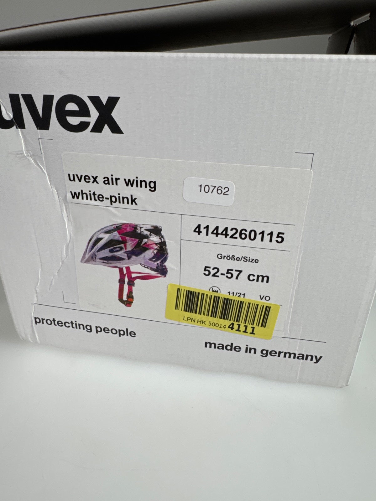 uvex Air Wing Fahrradhelm - Größe 52-57cm #10762
