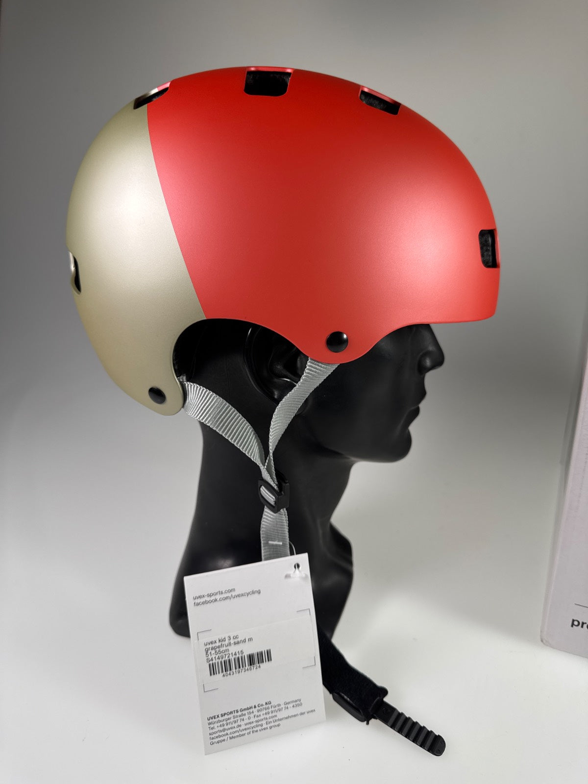 uvex Kid 3 cc Fahrradhelm - Größe 51-55cm #10634