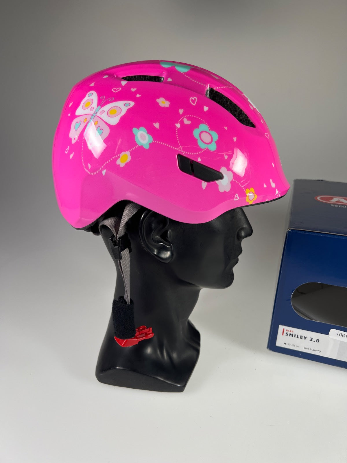 ABUS Smiley 3.0 Fahrradhelm - Größe 50-55cm #10612