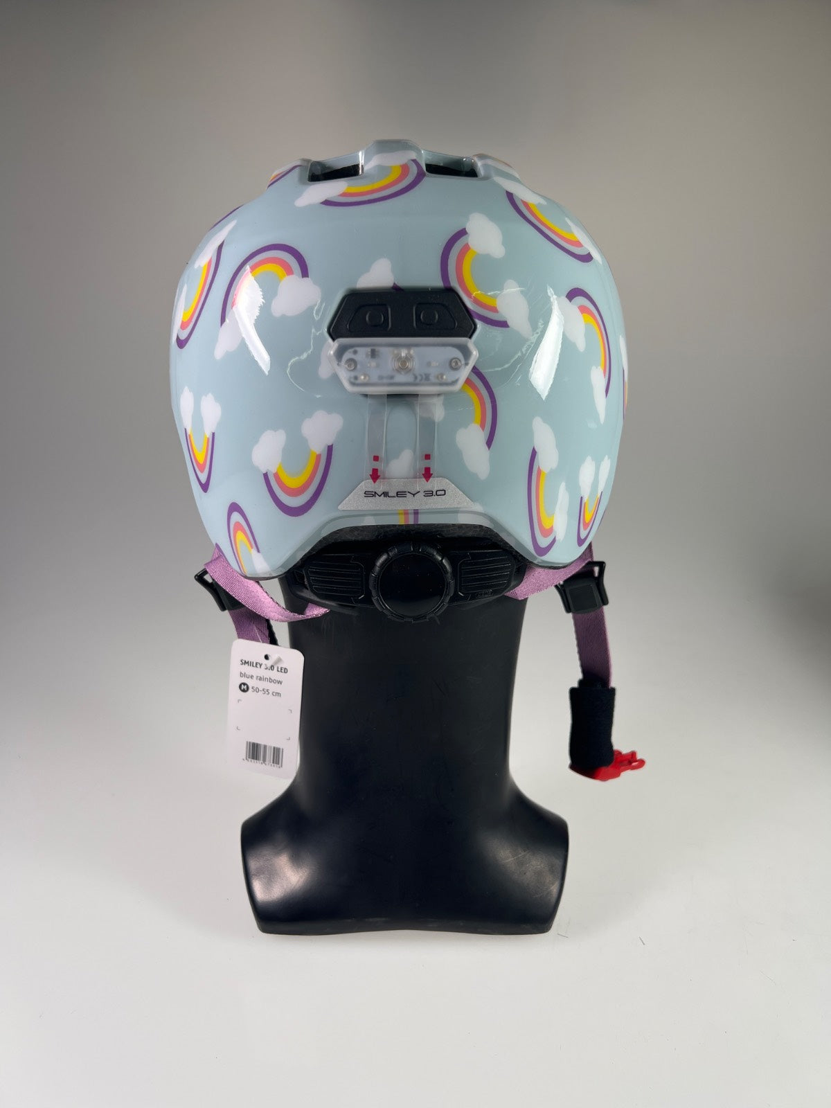 ABUS Smiley 3.0 LED Fahrradhelm - Größe 50-55cm #10546