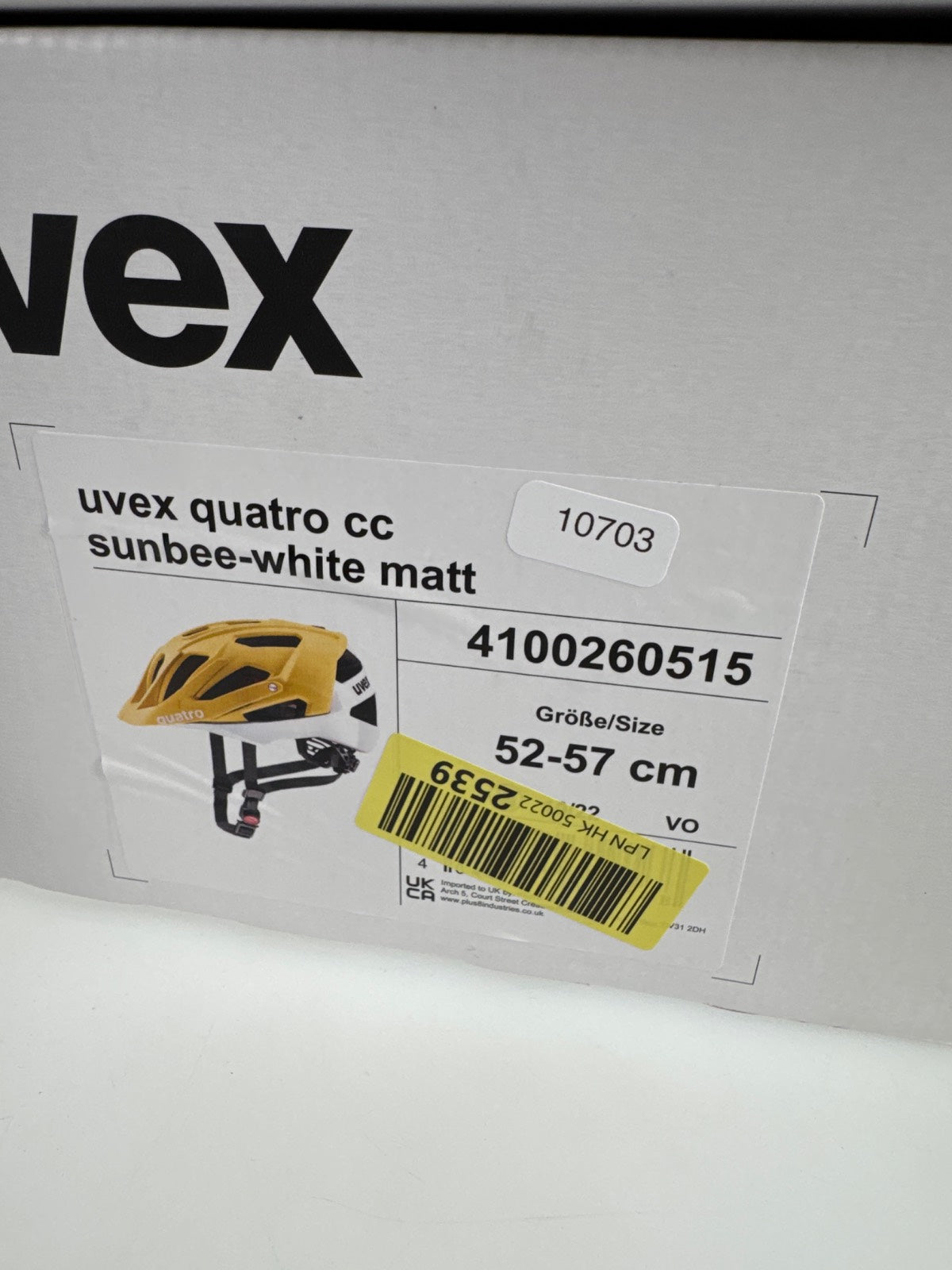 uvex Quatro cc Fahrradhelm - Größe 52-57cm #10703