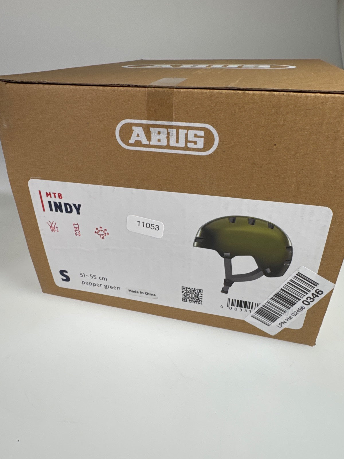 ABUS Indy Fahrradhelm - Größe 51-55cm #11053