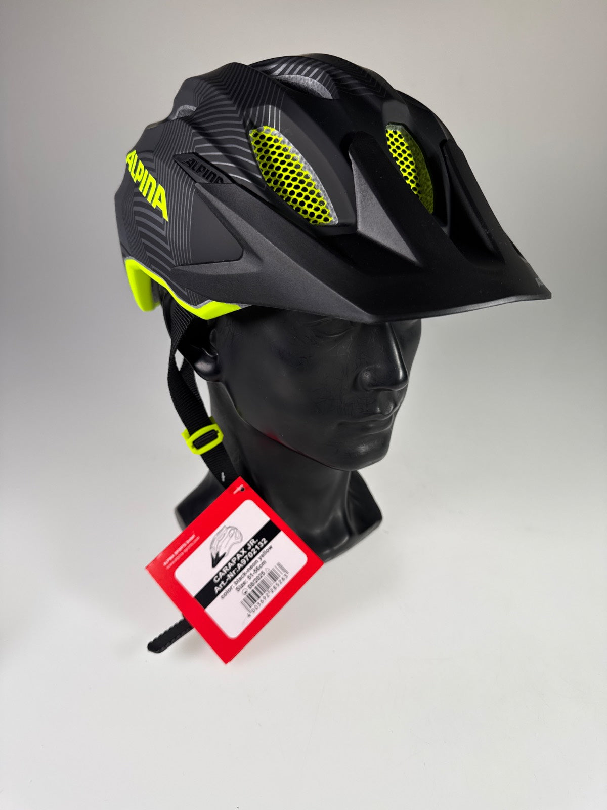 Alpina Carapax Junior Fahrradhelm - Größe 51-56cm #10361